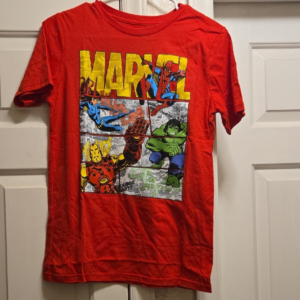 Marvel Red Mens T-Shirt